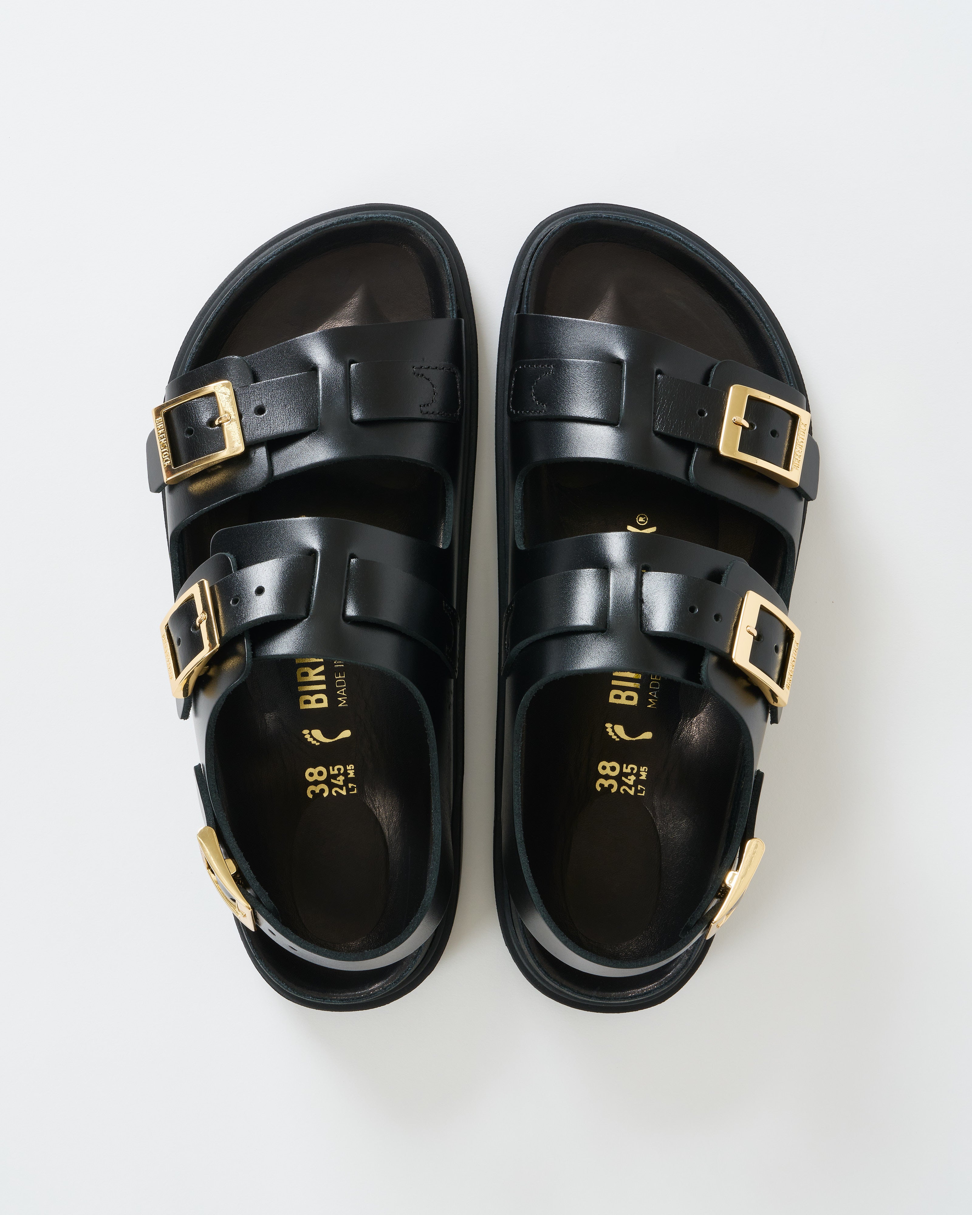 Birkenstock Cannes Exquisite Sandal Black Leather
