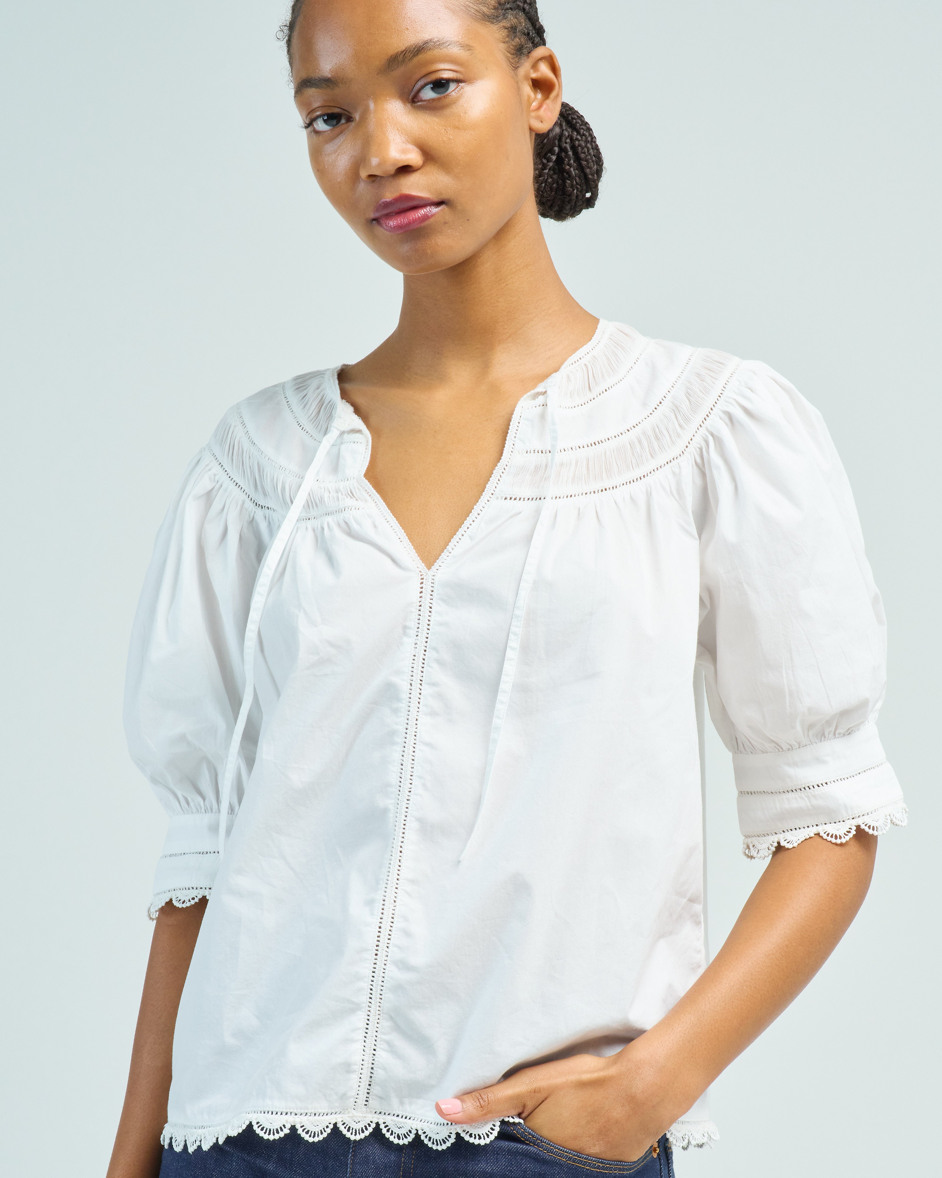 Ulla Johnson Dylan Top Cowrie