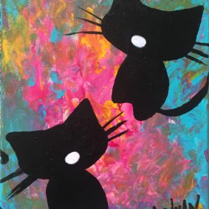 猫 #抽象画 #絵画 | 絵画販売 インテリアアート専門通販 This Is