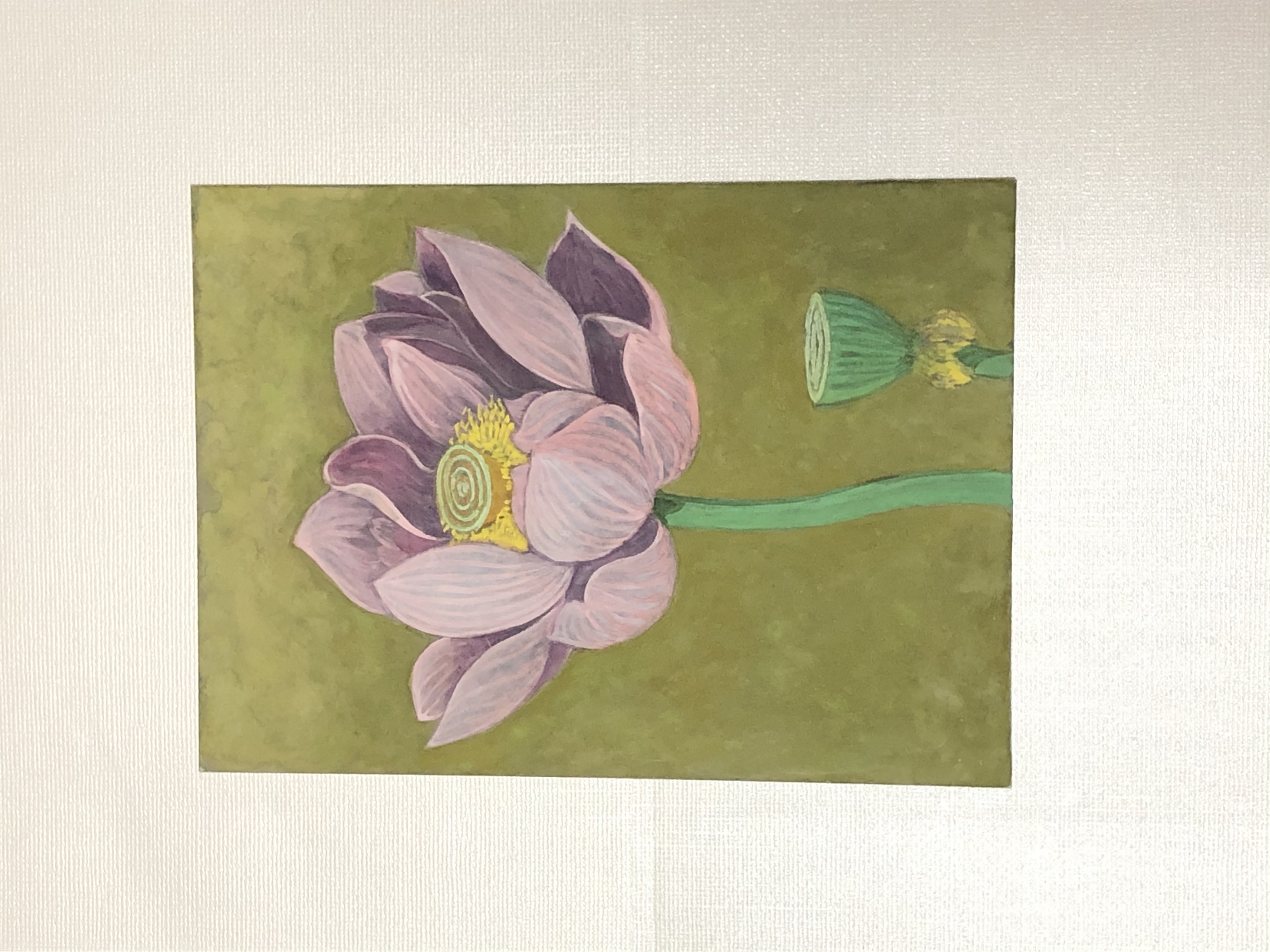 蓮（い） | M.masataka ｜インテリア絵画 アートの専門通販