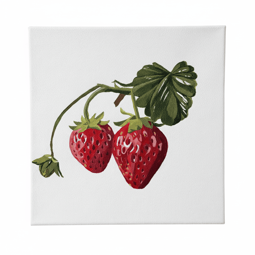 strawberry | 彩峯サユミ ｜インテリア絵画 アートの専門通販