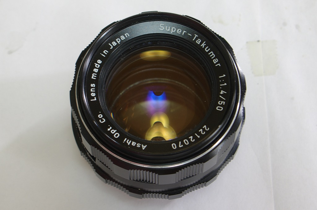 Super-Takumar 50mm F1.4 分解・レンズ清掃 | てぃsぉんっごおどぃで