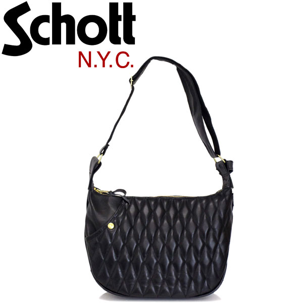 正規取扱店 Schott (ショット) 3109022 PADDED BANANA BAG