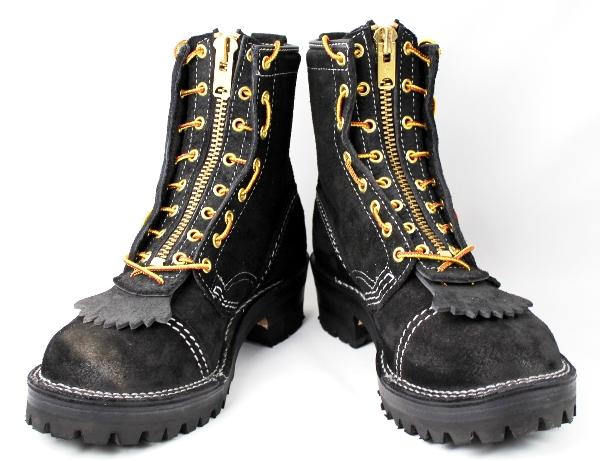 正規Wescoウエスコ Jobmaster Black Rough Out,8height,#100sole,Toe