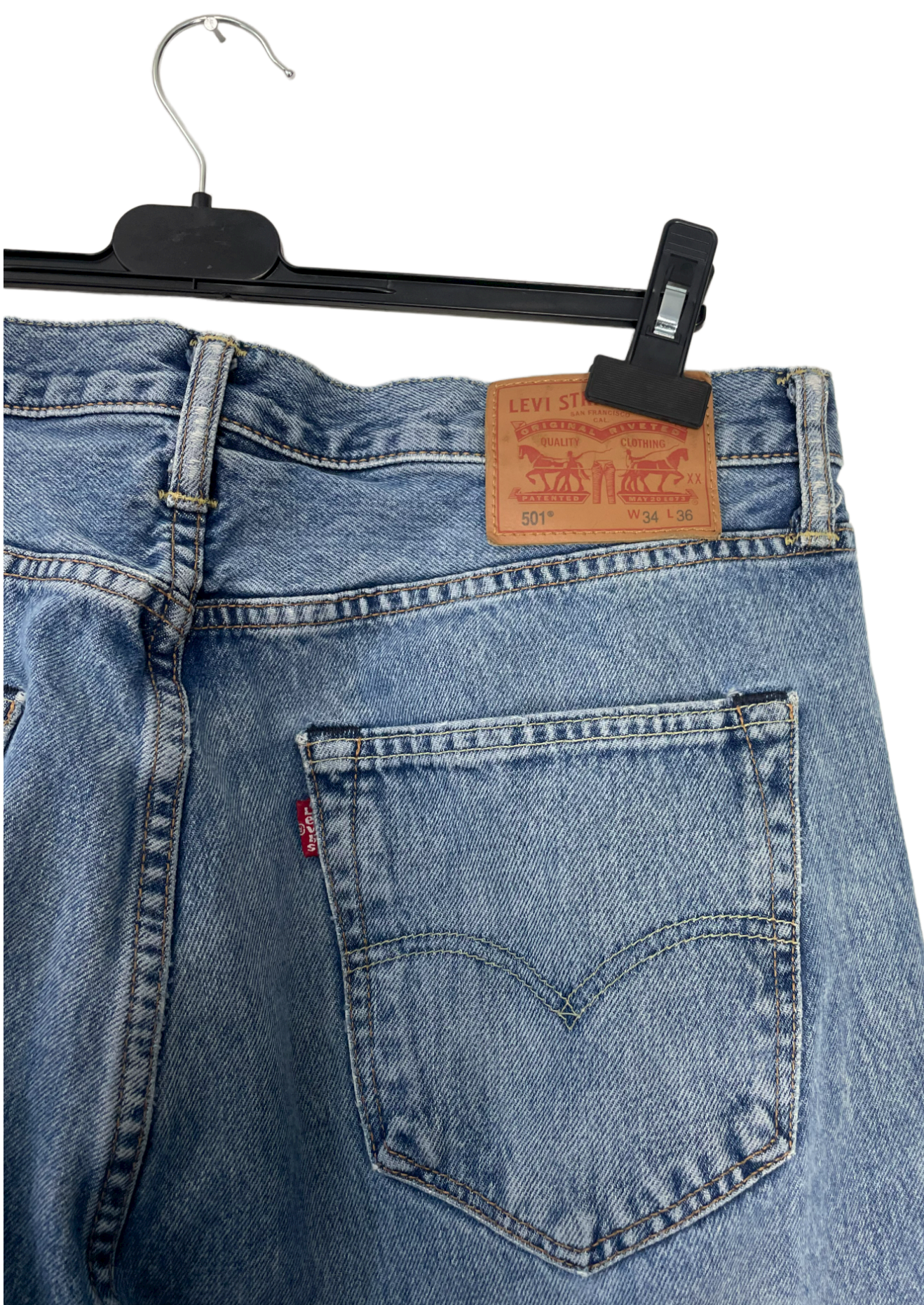 Levi's 501 W34 L36 – Thrift On Store