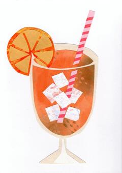 オレンジカフェイラスト｜無料イラスト・フリー素材なら「イラストAC」