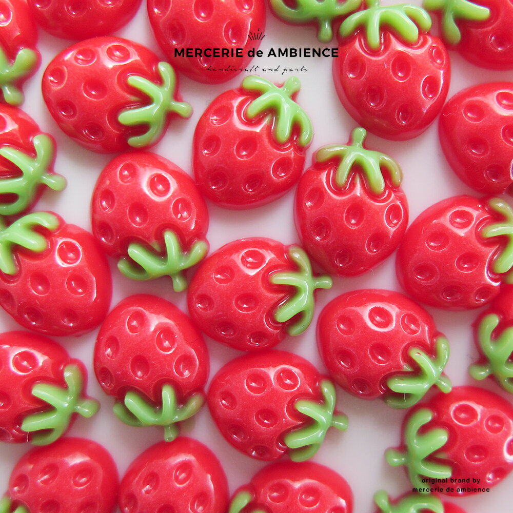 3dネイルパーツ いちご バレンタイン うさぎ デコパーツ ネイルパーツ