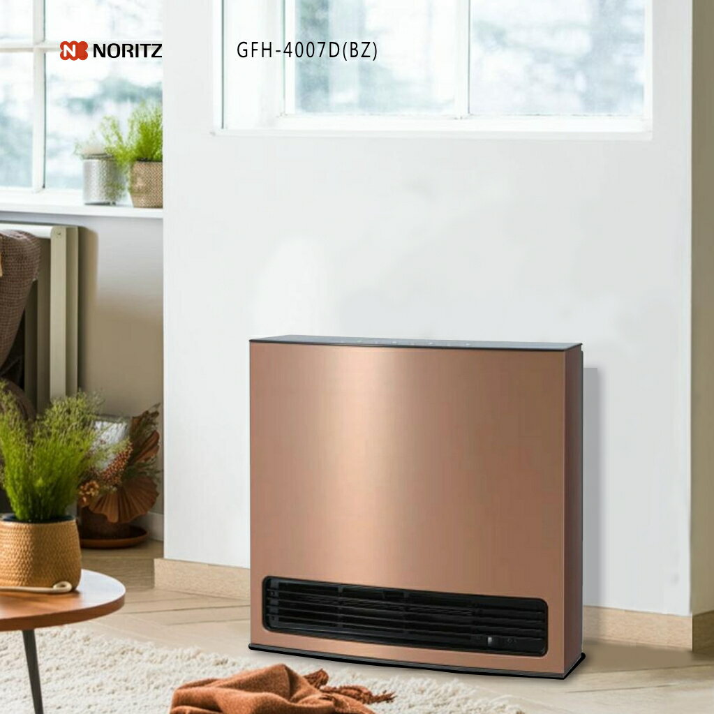 楽天市場】ノーリツ ガスファンヒーター gfh-4006d(ps)の通販