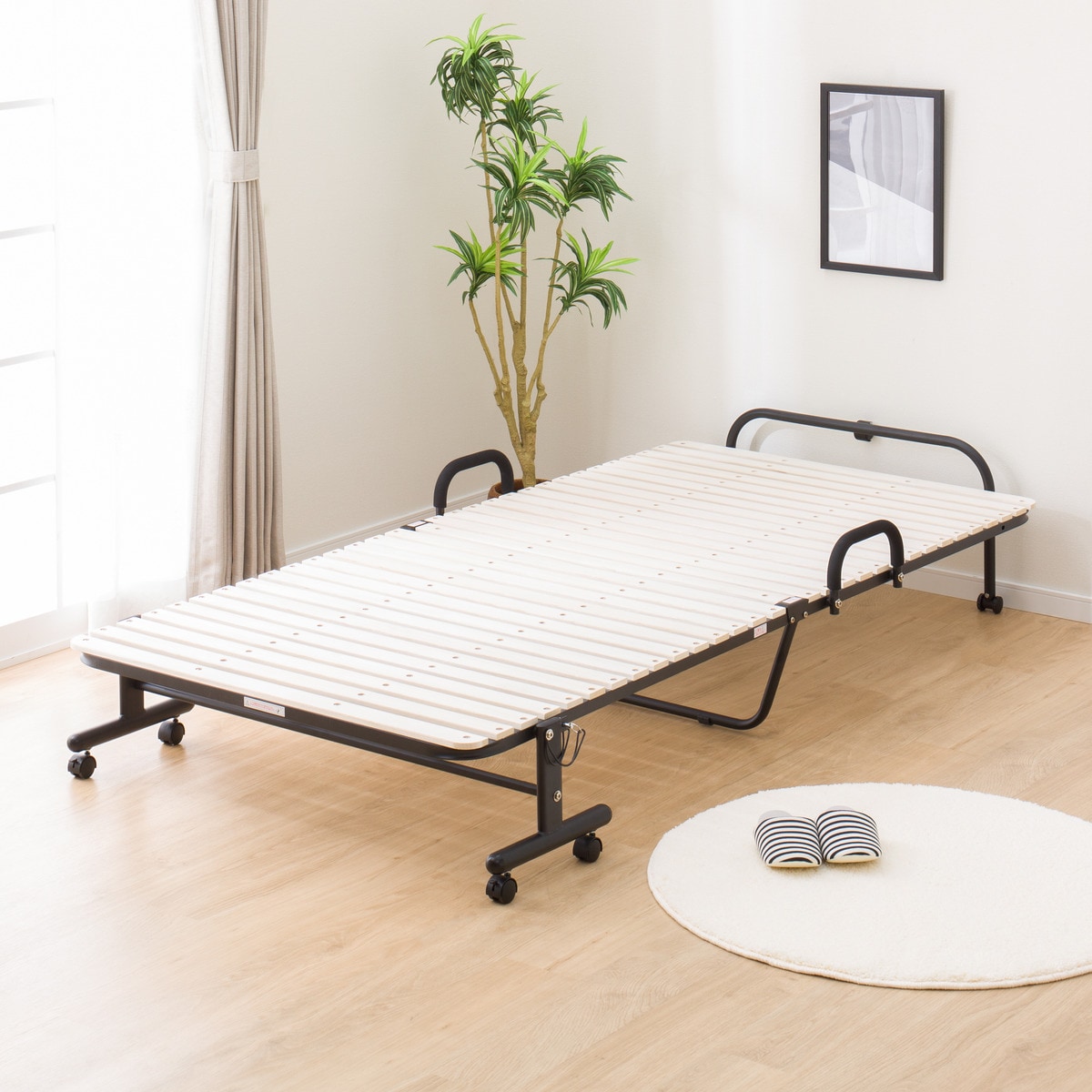 楽天市場】ニトリ ベッド（折りたたみベッド｜ベッド）：インテリア