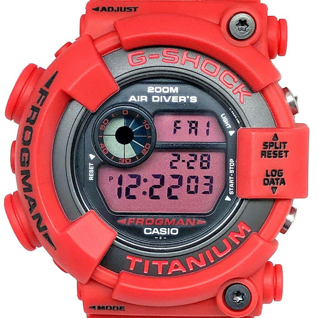 楽天市場】g－shock フロッグマン レッドの通販