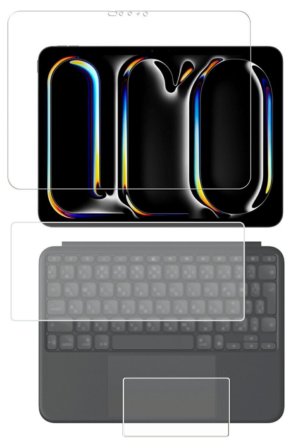 楽天市場】logicool ipad pro 11インチ combo touch ik1176gra