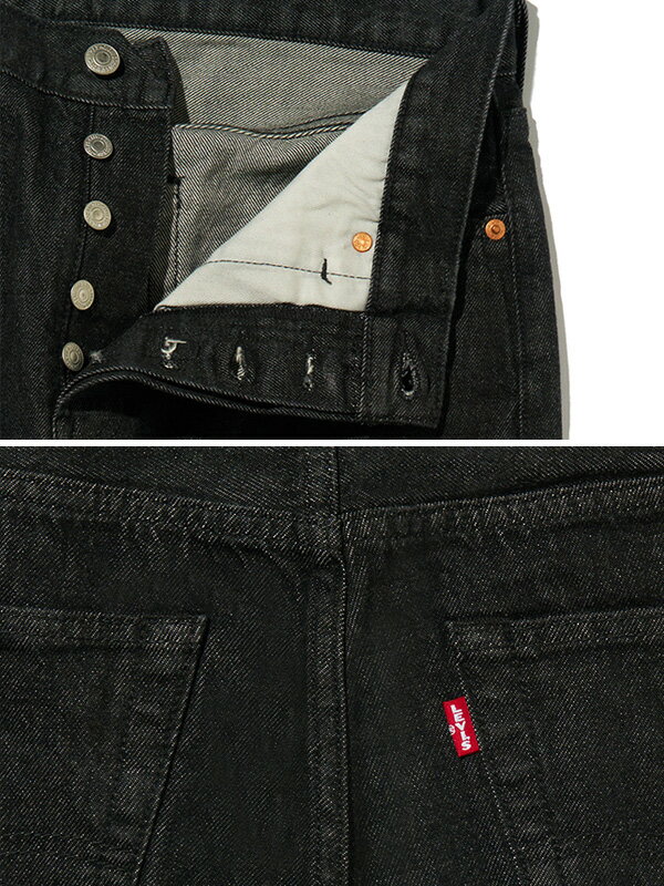 LEVIS リーバイス 501 赤耳 ORIGINAL L32 リンス インディゴ ブラック