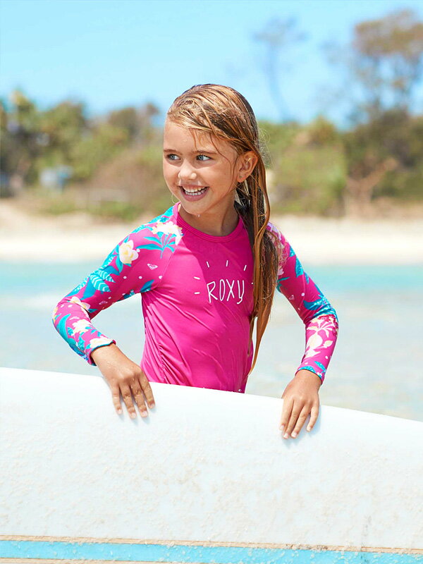 ROXY ロキシー 水着 ラッシュガード 女の子 セパレート ガールズ