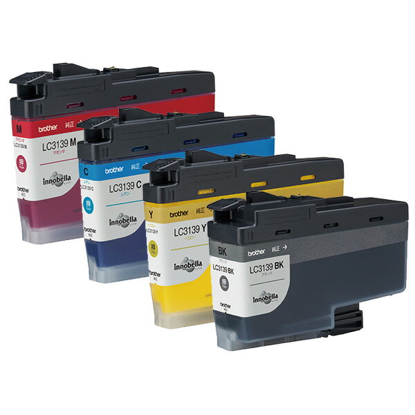 楽天市場】ブラザー lc3139 大容量 4色セットの通販