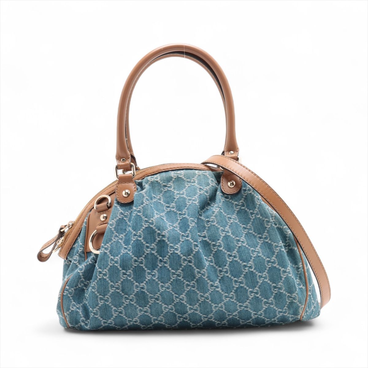 楽天市場】グッチ GUCCI（カラーブルー）（ハンドバッグ｜レディース