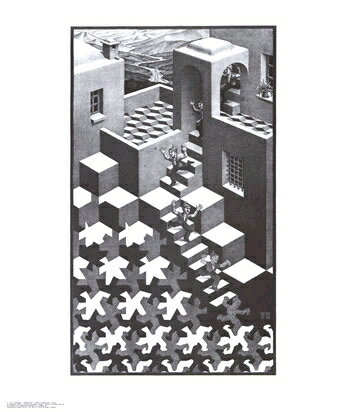 絵 昼と夜の融合 絵 昼と夜の融合 Amazon.co.jp: M.C. Escher