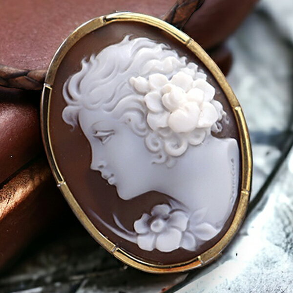 楽天市場】カメオ ブローチ イタリアの通販