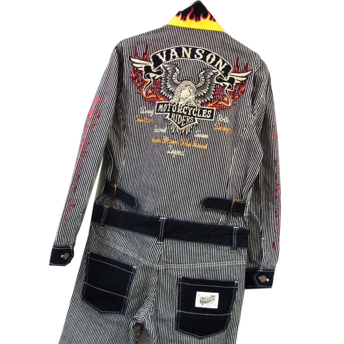 楽天市場】ツナギ ストライプ（ブランドバンソン）（メンズ