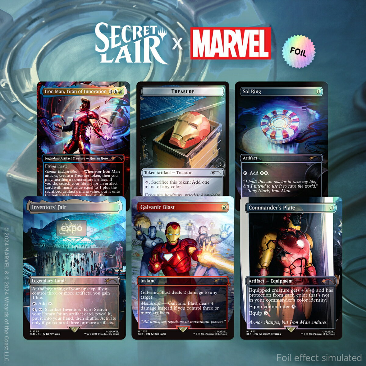 マジック：ザ・ギャザリング Secret Lair Superdrop Foil Bundle