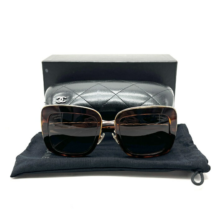 楽天市場】シャネル サングラス ゴールドの通販