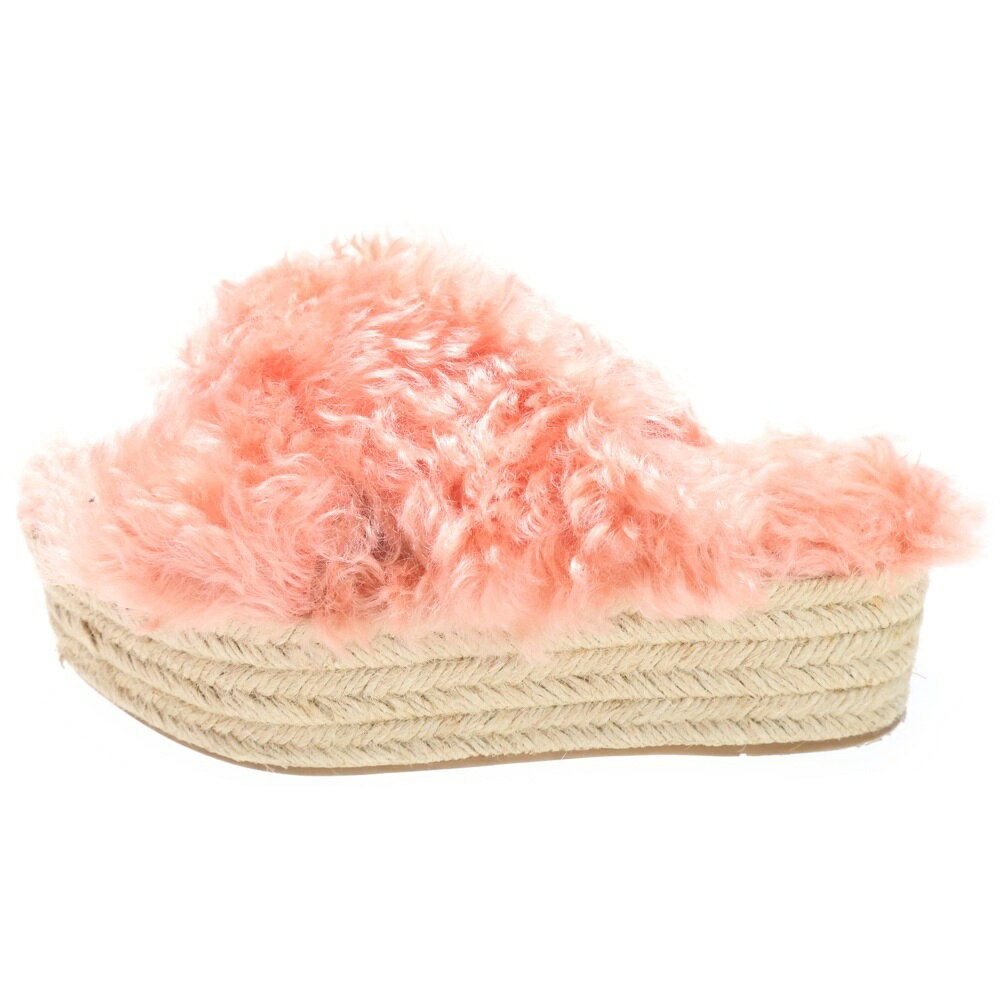 楽天市場】miumiu ファーサンダルの通販