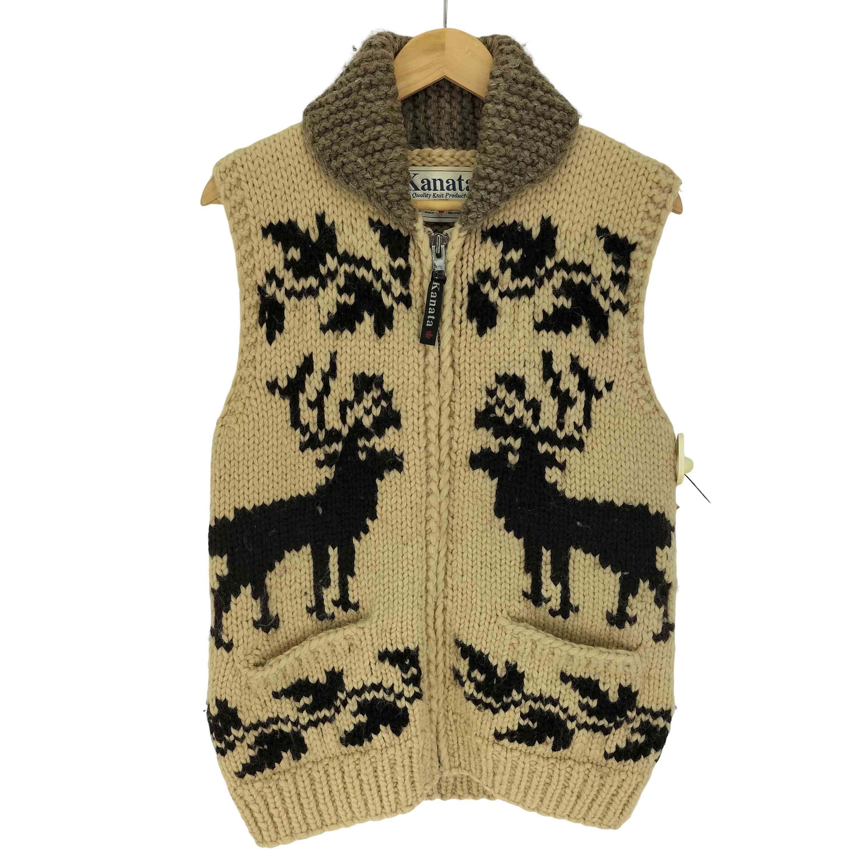 楽天市場】kanata カウチン ベストの通販