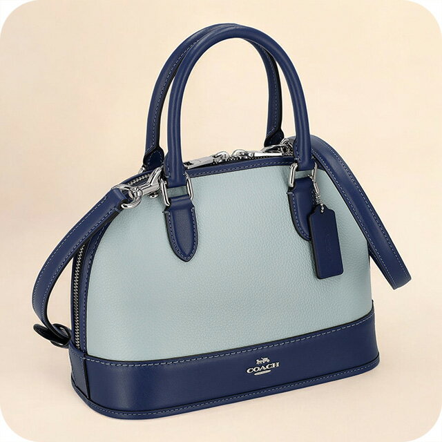 楽天市場】コーチバッグ ショルダーバッグ青の通販