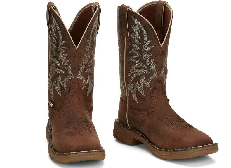 楽天市場】ウエスタンブーツ justinの通販