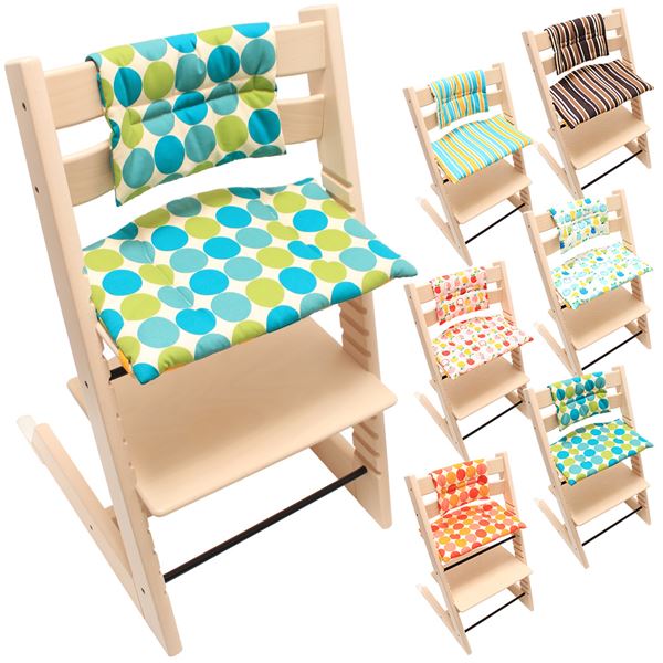 楽天市場】ストッケ トリップトラップ クッション ブルーの通販