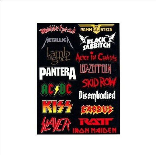 楽天市場】バンド ステッカーの通販