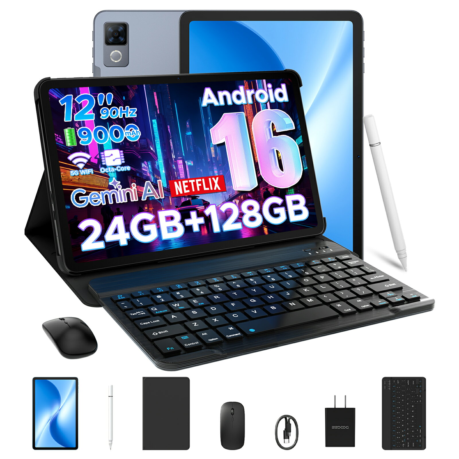 楽天市場】タブレット 12インチ android 15（スマートフォン