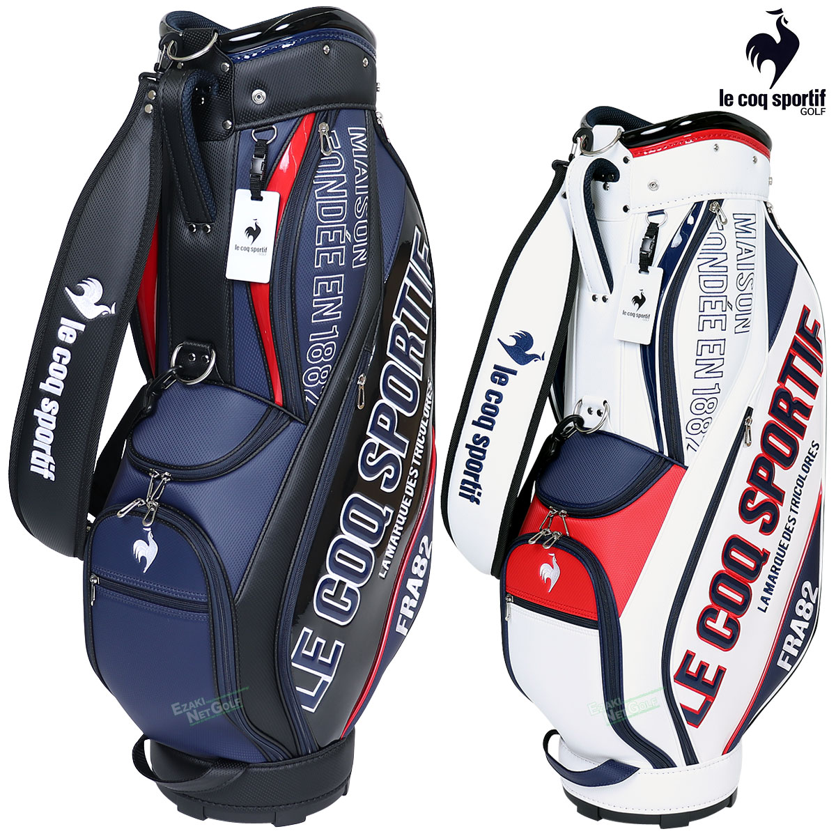 SANTA CRUZ Malbon ダブルネーム キャディバッグ SANTA CRUZ Malbon