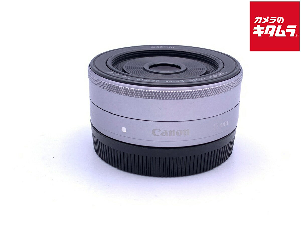 楽天市場】キヤノン パンケーキレンズ ef－m22mm f2 stm シルバーの通販