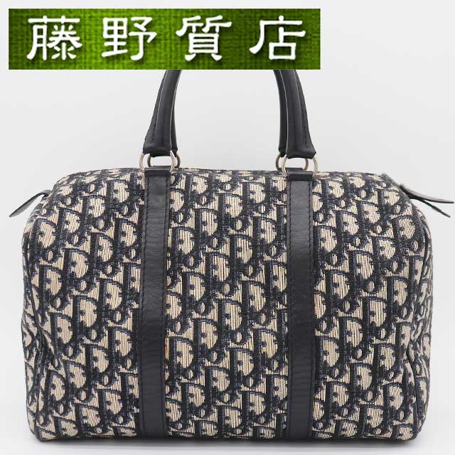 楽天市場】クリスチャンディオール バッグ トロッター（カラーネイビー