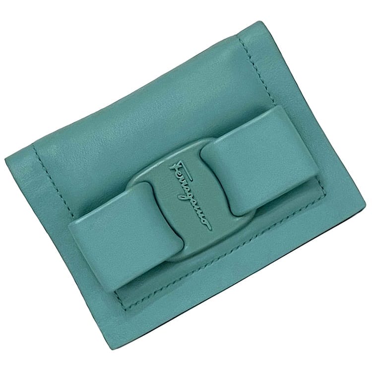 楽天市場】フェラガモ 名刺入れ ブルーの通販