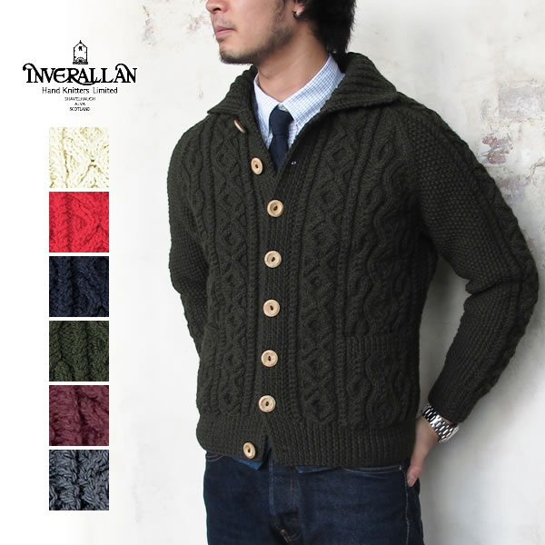 楽天市場】インバーアラン 3a（カーディガン｜トップス）：メンズ