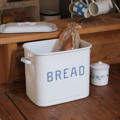 クーポン配布中】 AXCIS アクシス HOMESTEAD ブレッド缶 琺瑯 ホーロー