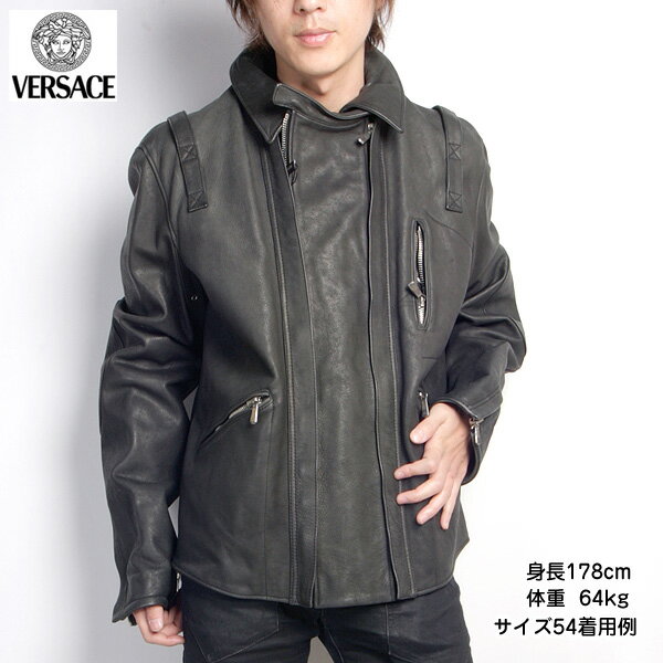 楽天市場】VERSACE（素材（生地・毛糸）本革）（コート・ジャケット