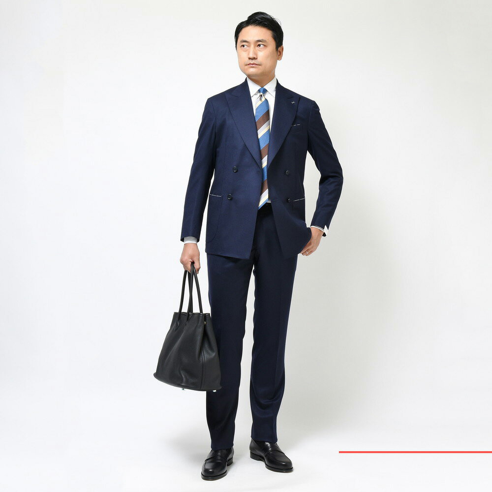 De Petrillo（デ ペトリロ）ウールサキソニーソリッド4Bダブル