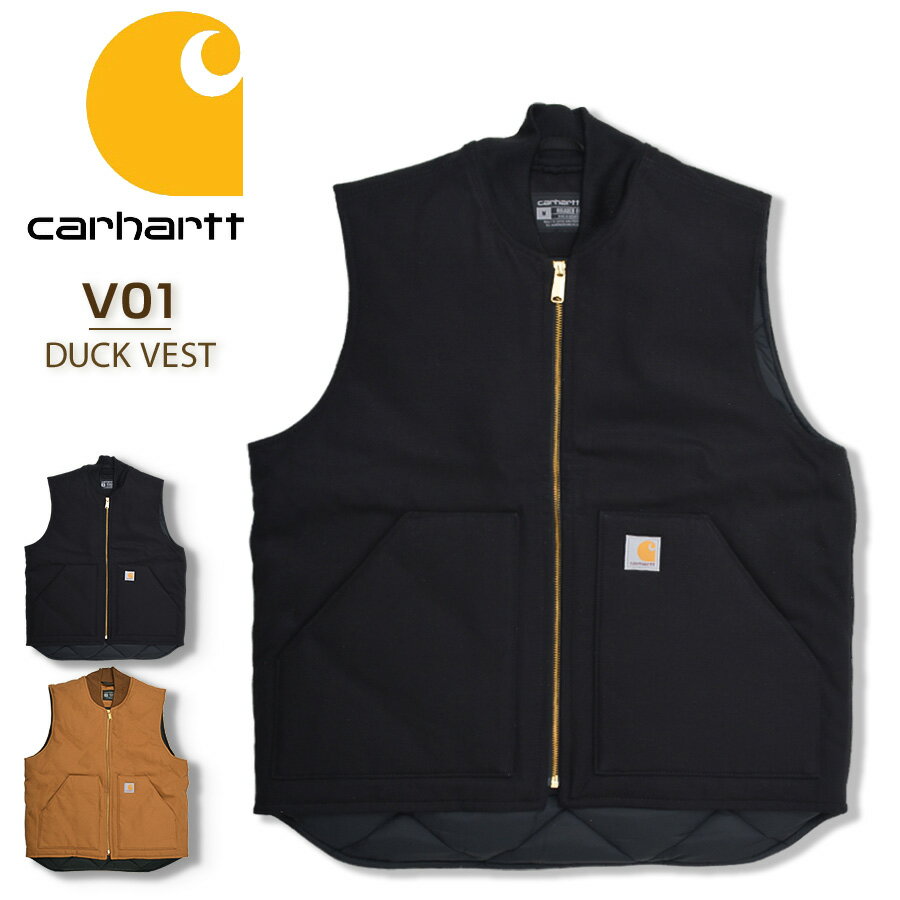 楽天市場】カーハート CARHARTT（カラーブラック）（ベスト・ジレ