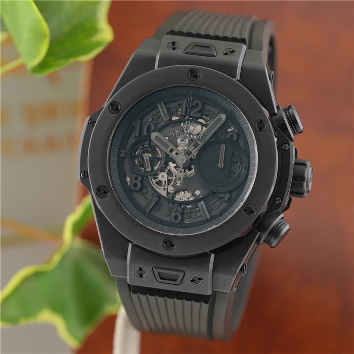 楽天市場】ウブロ ビッグバン オールブラックの通販