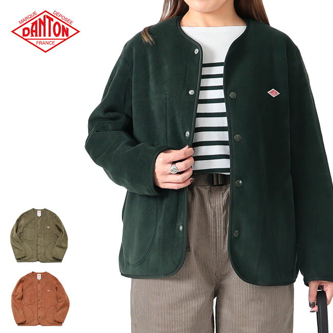 楽天市場】フリース（ブランドダントン）（カーディガン・ボレロ