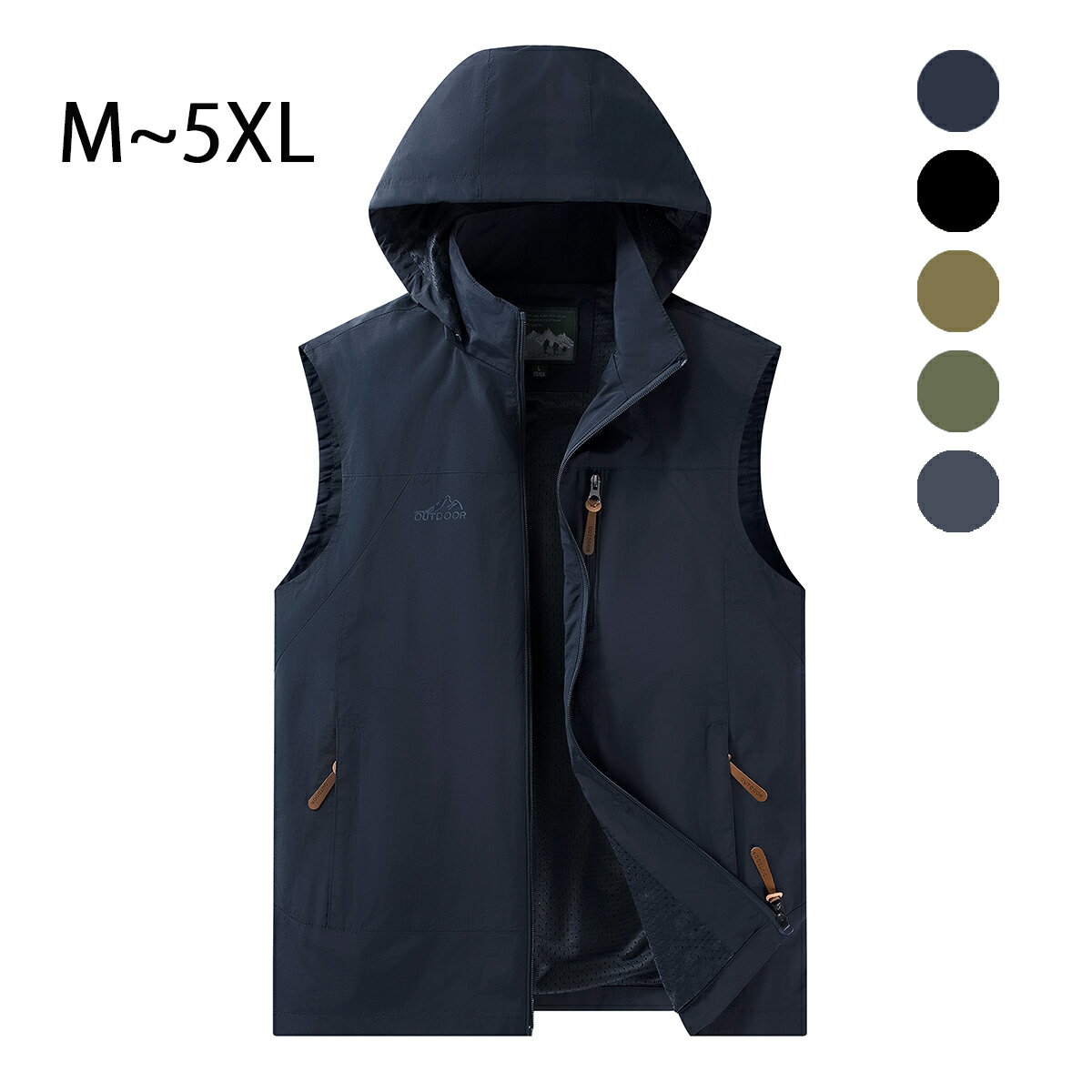 楽天市場】フード ナイロン ベスト（トップス｜メンズファッション）の通販