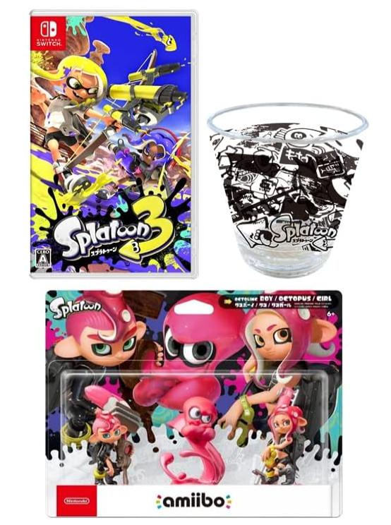 楽天市場】スプラトゥーン3 amiibo トリプルセット（Nintendo Switch