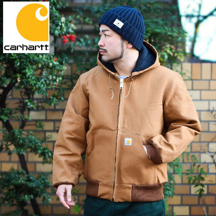 楽天市場】carhartt active jacket（カラーブラウン）（メンズ