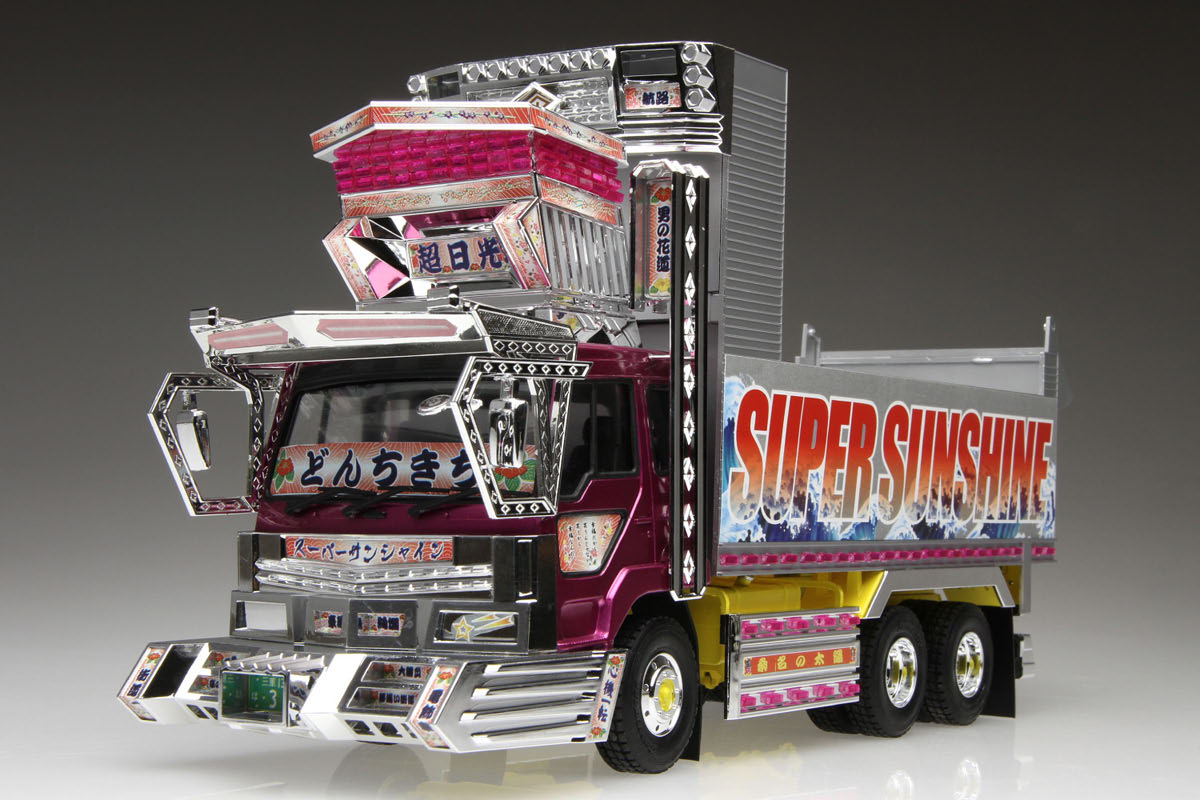 楽天市場】デコトラ プラモデル 完成 品の通販