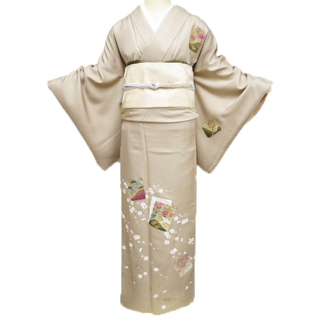 楽天市場】訪問着 中古 裄69の通販