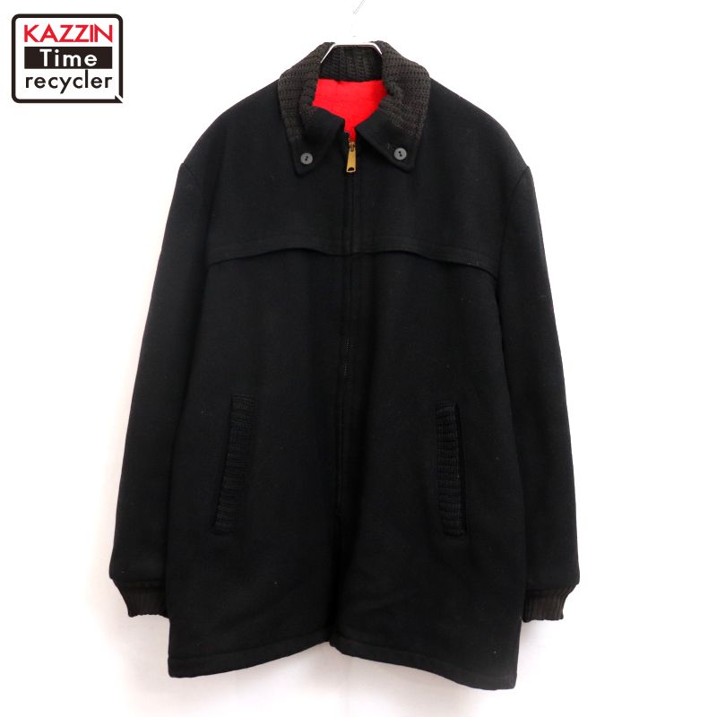 サニースポーツ スタジャンコート ネイビー サイズL 【美品】 ファラオ