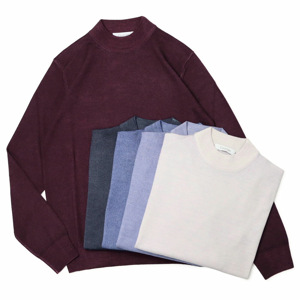 楽天市場】クルチアーニ クルーネック 27ゲージ（メンズファッション