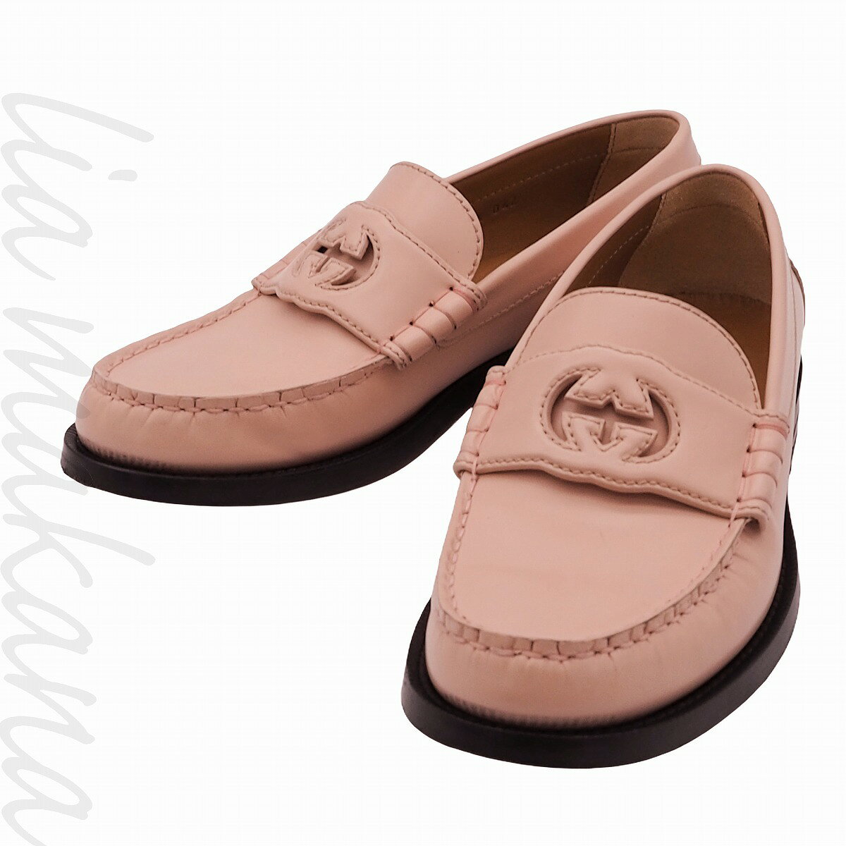 楽天市場】グッチ 靴（カラーピンク）（ローファー｜レディース靴